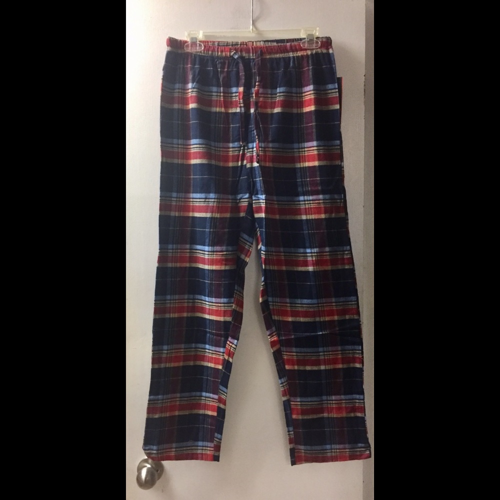 📦 Cotton Plaid Lounge Pants